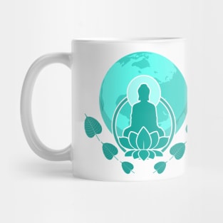 Meditating Buddha Metta Mug